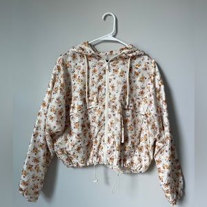Wild Fable Small Floral Rain Jacket
